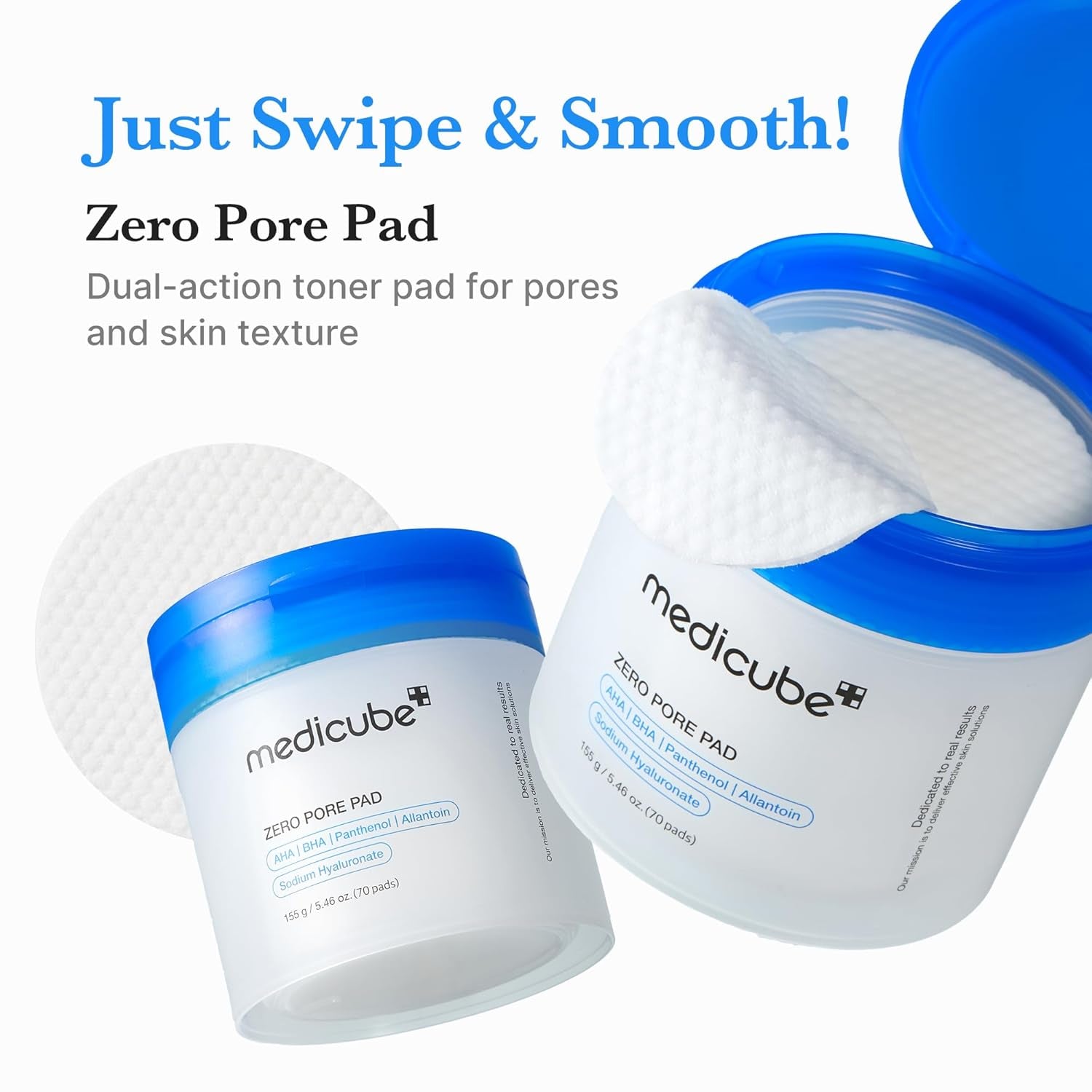 Toner Pads Zero Pore Pad 2.0 for Exfoliation and Pore Care