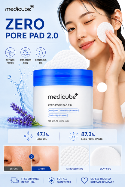 Toner Pads Zero Pore Pad 2.0