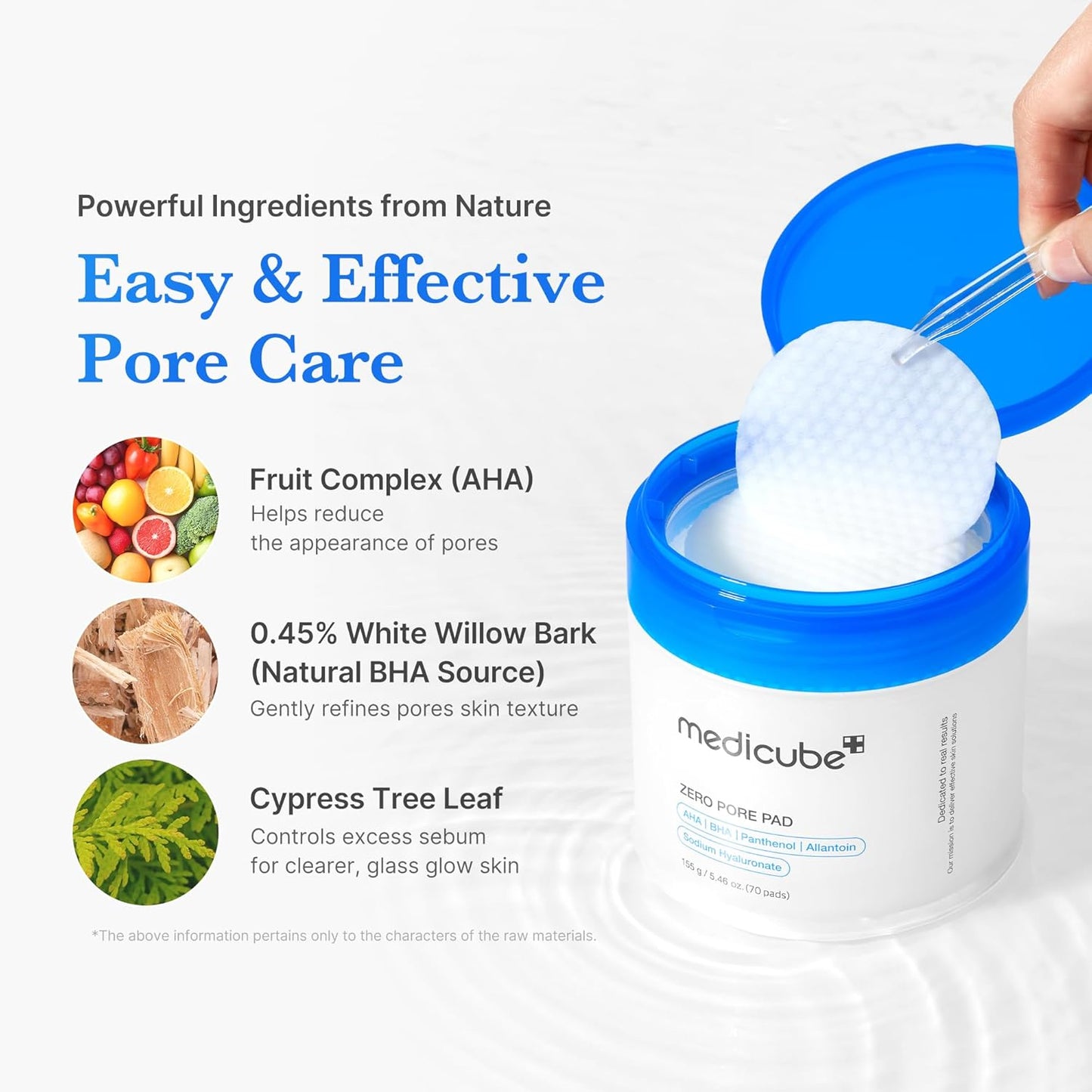 Toner Pads Zero Pore Pad 2.0 for Exfoliation and Pore Care